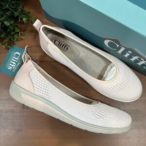 Cliffs By White Mountain Chrissy Women's Ballet Flat Comfort Sneaker Size 8